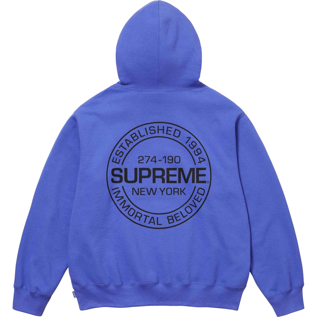 Supreme Immortal Hooded Sweatshirt (SS24) - Violet - $158