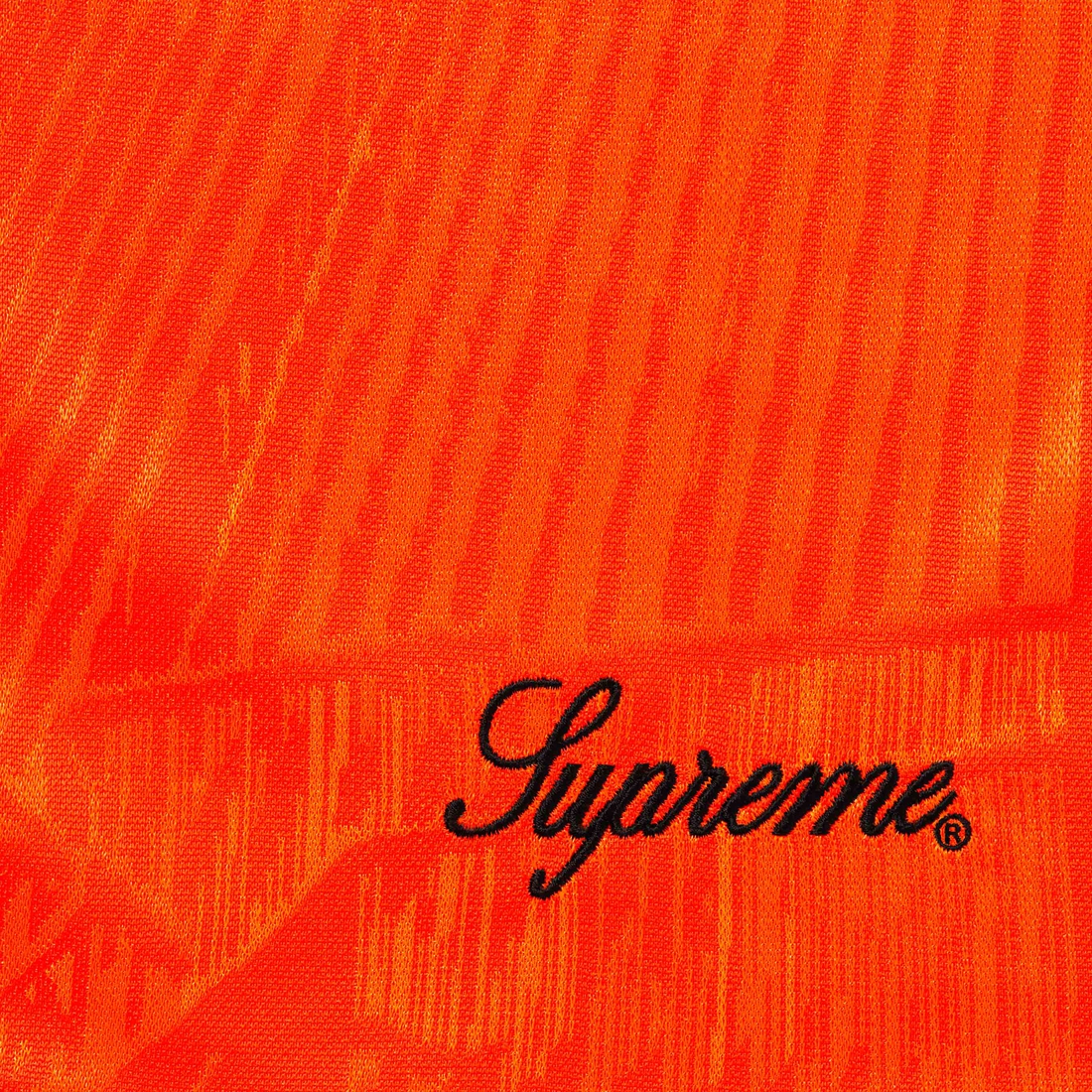 Supreme Jacquard Soccer Short (SS24) - Orange - $98