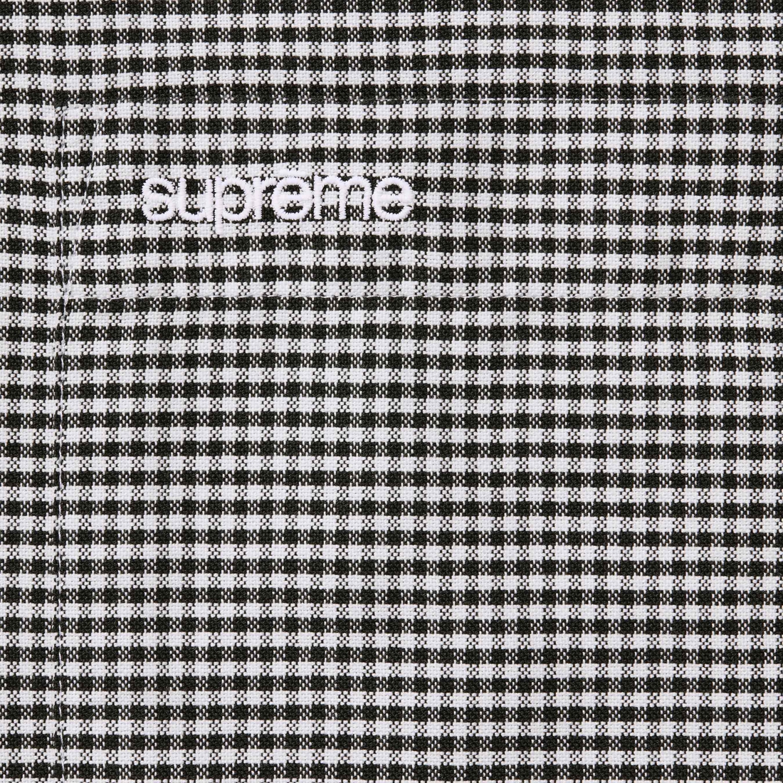 Supreme Loose Fit S S Oxford Shirt (SS24) - Gingham - $128