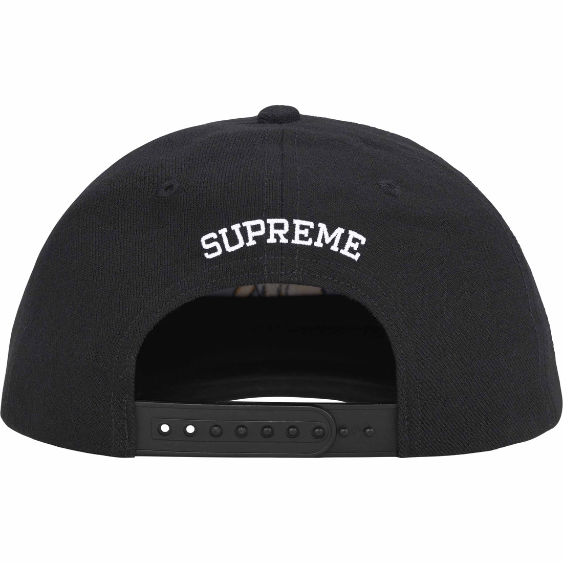 Supreme Melvins 6-Panel (SS24) - Black - $54