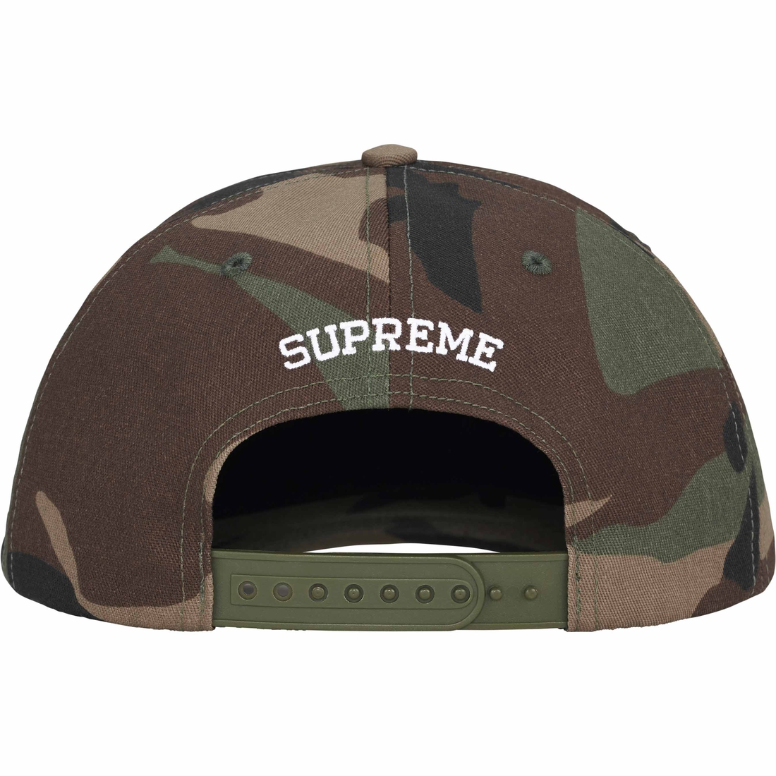 Supreme Melvins 6-Panel (SS24) - Woodland Camo - $54