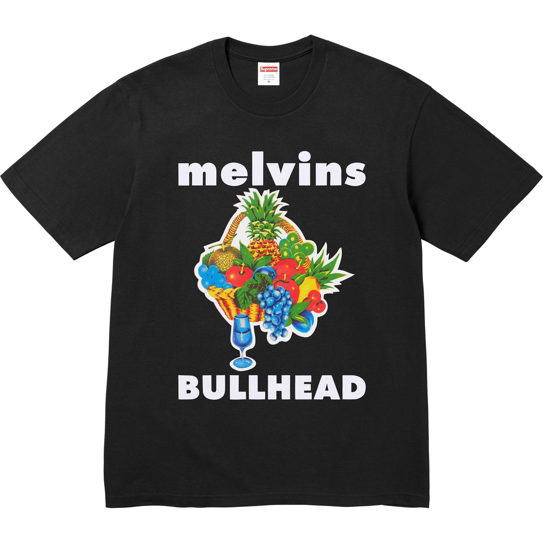 Supreme Melvins Bullhead Tee (SS24) - Black - $48