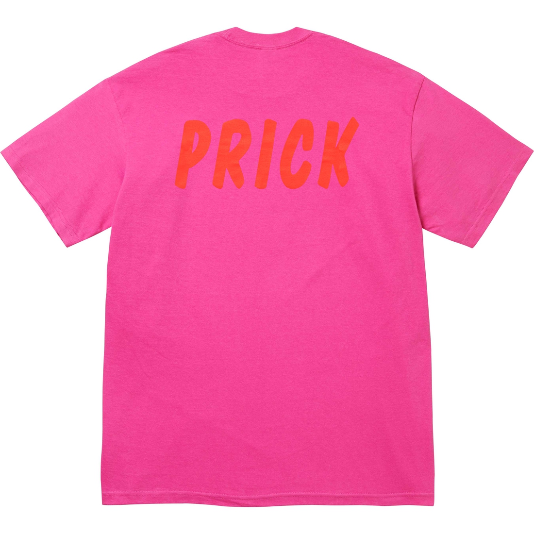 Supreme Melvins Prick Tee (SS24) - Fuchsia - $48