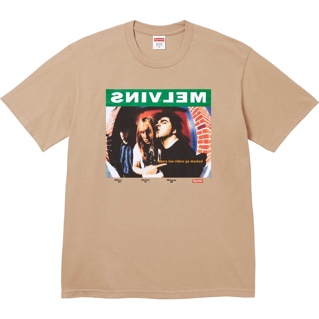 Supreme Melvins Prick Tee (SS24) - Khaki - $48