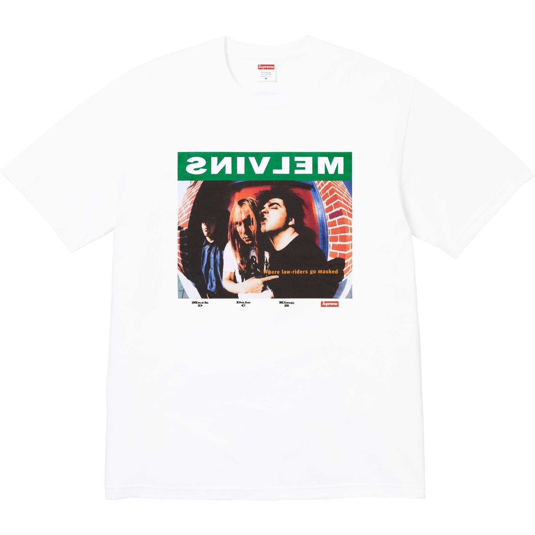 Supreme Melvins Prick Tee (SS24) - White - $48