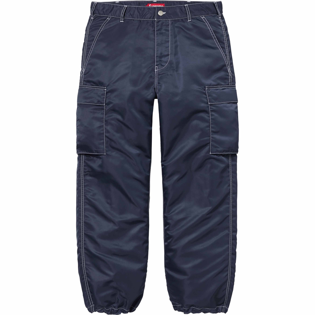 Supreme Nylon Cargo Pant (SS24) - Navy - $168