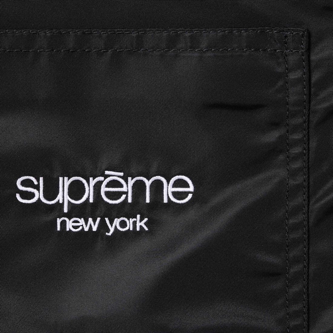 Supreme Nylon Chore Coat (SS24) - Black - $188