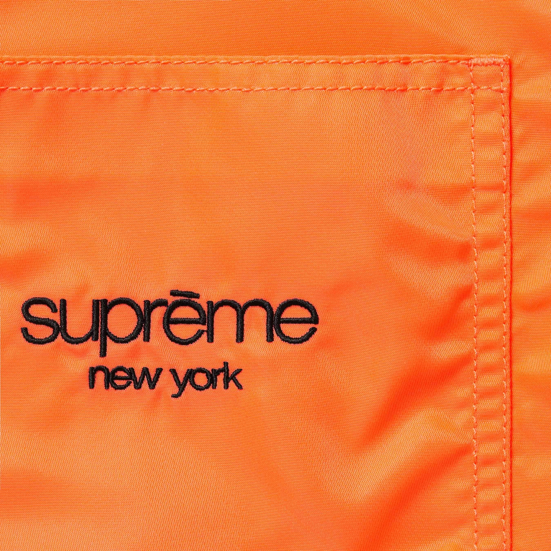 Supreme Nylon Chore Coat (SS24) - Orange - $188