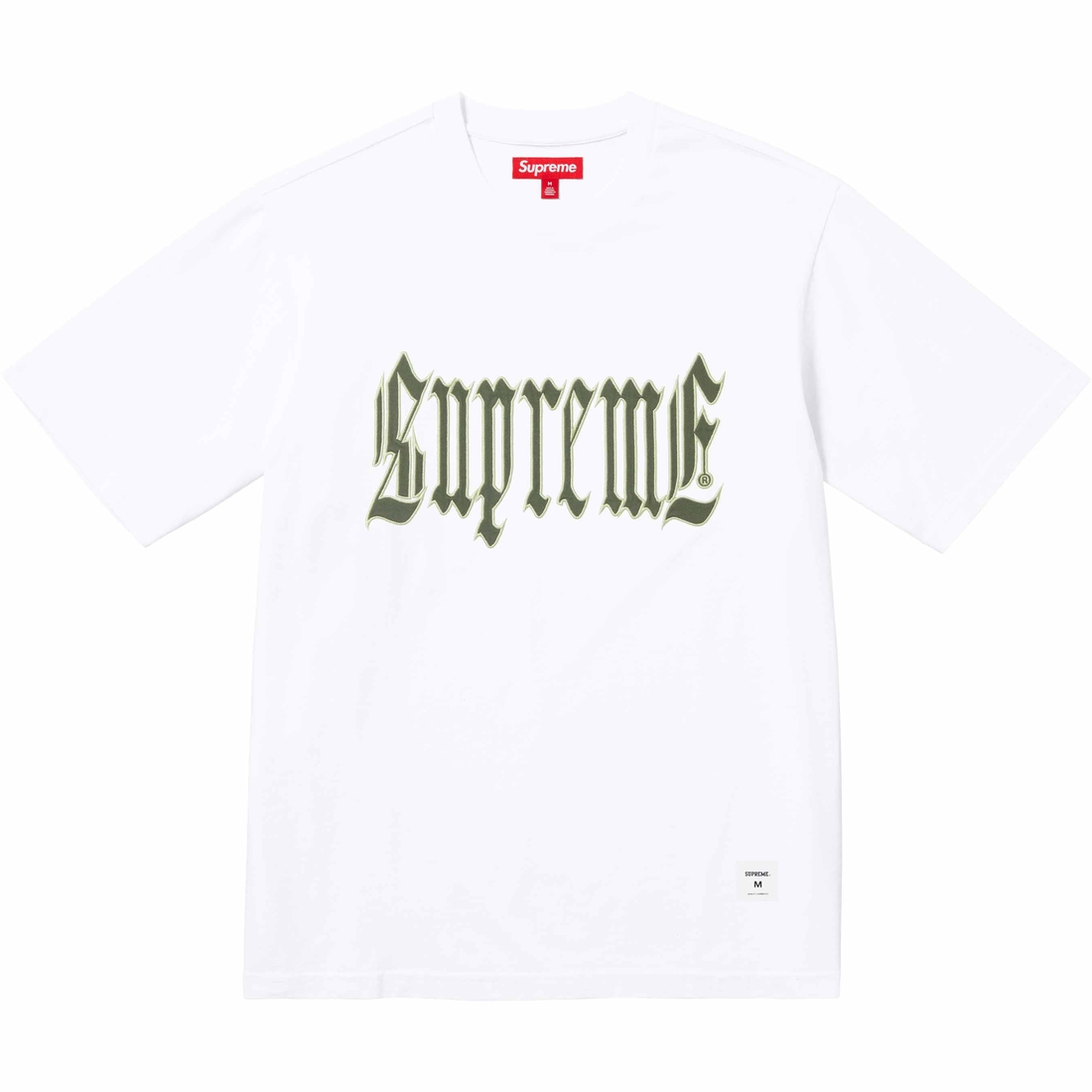 Supreme Old English S S Top (SS24) - White - $78