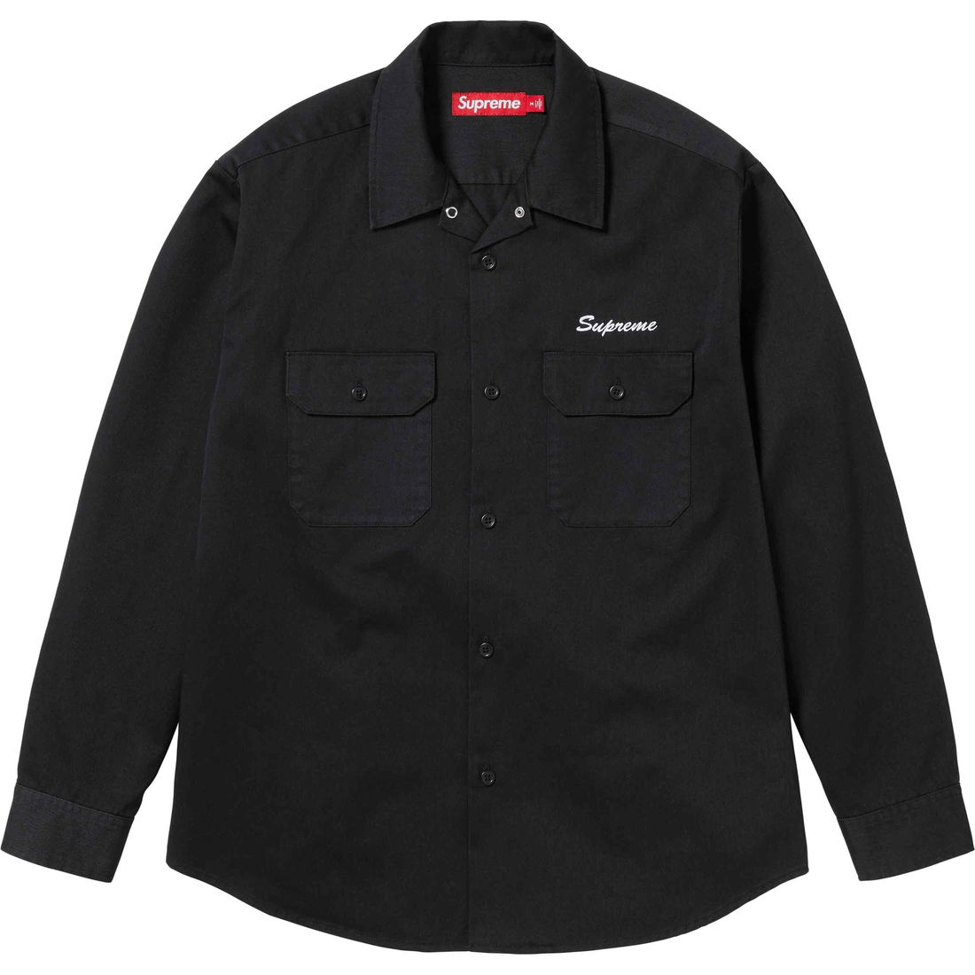 Supreme Our Lady Work Shirt (SS24) - Black - $138