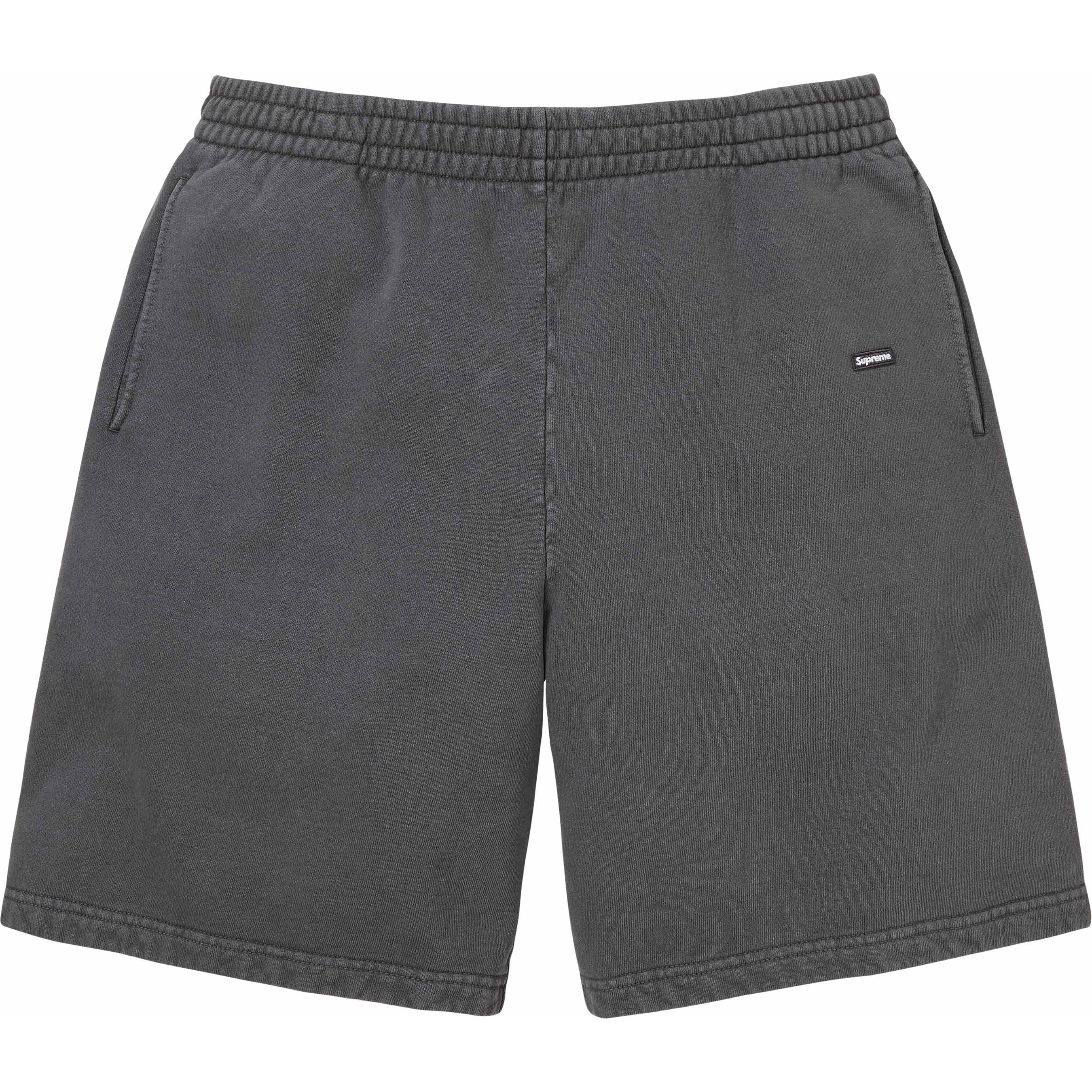 Supreme Overdyed Small Box Sweatshort (SS24) - Black - $118