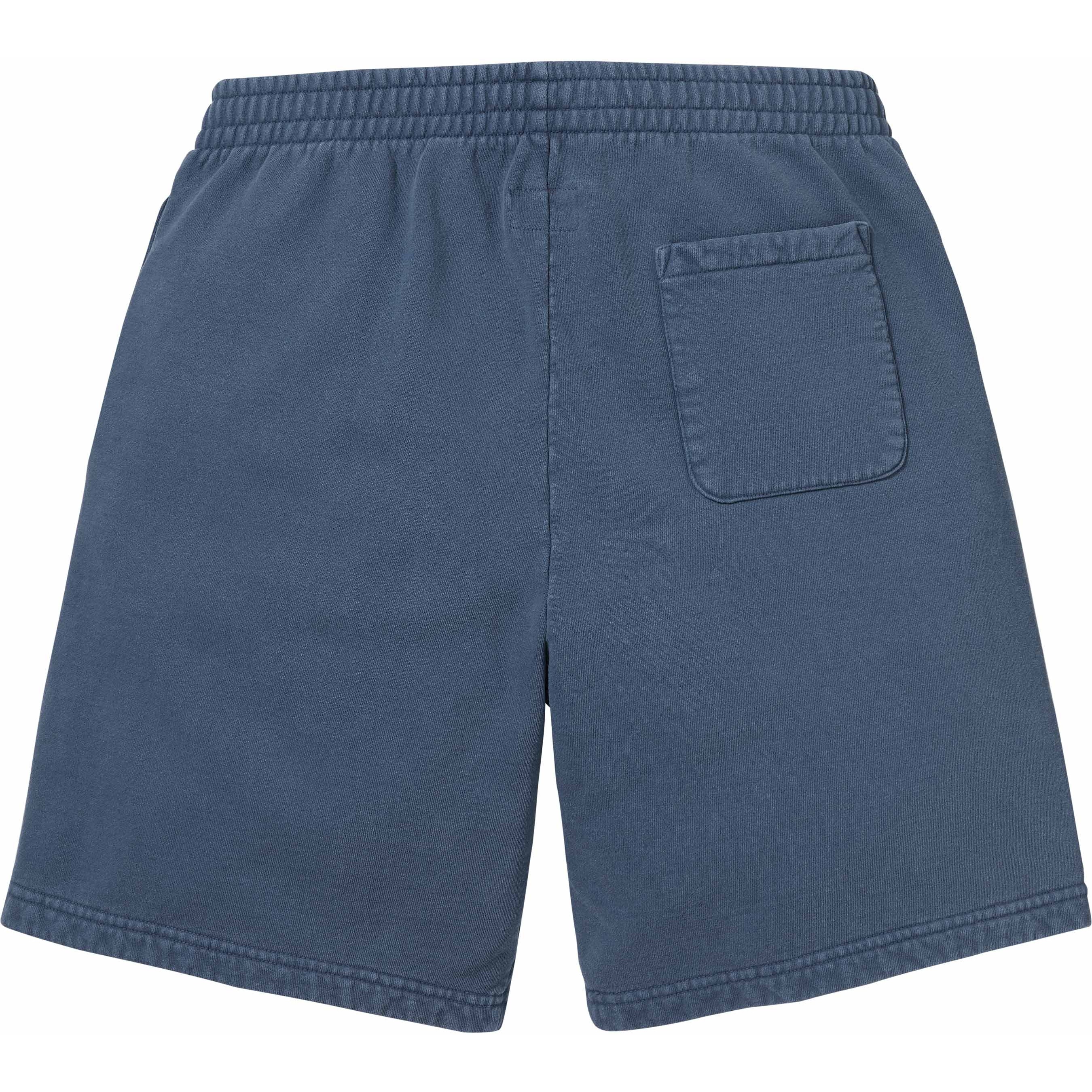 Supreme Overdyed Small Box Sweatshort (SS24) - Dark Slate - $118