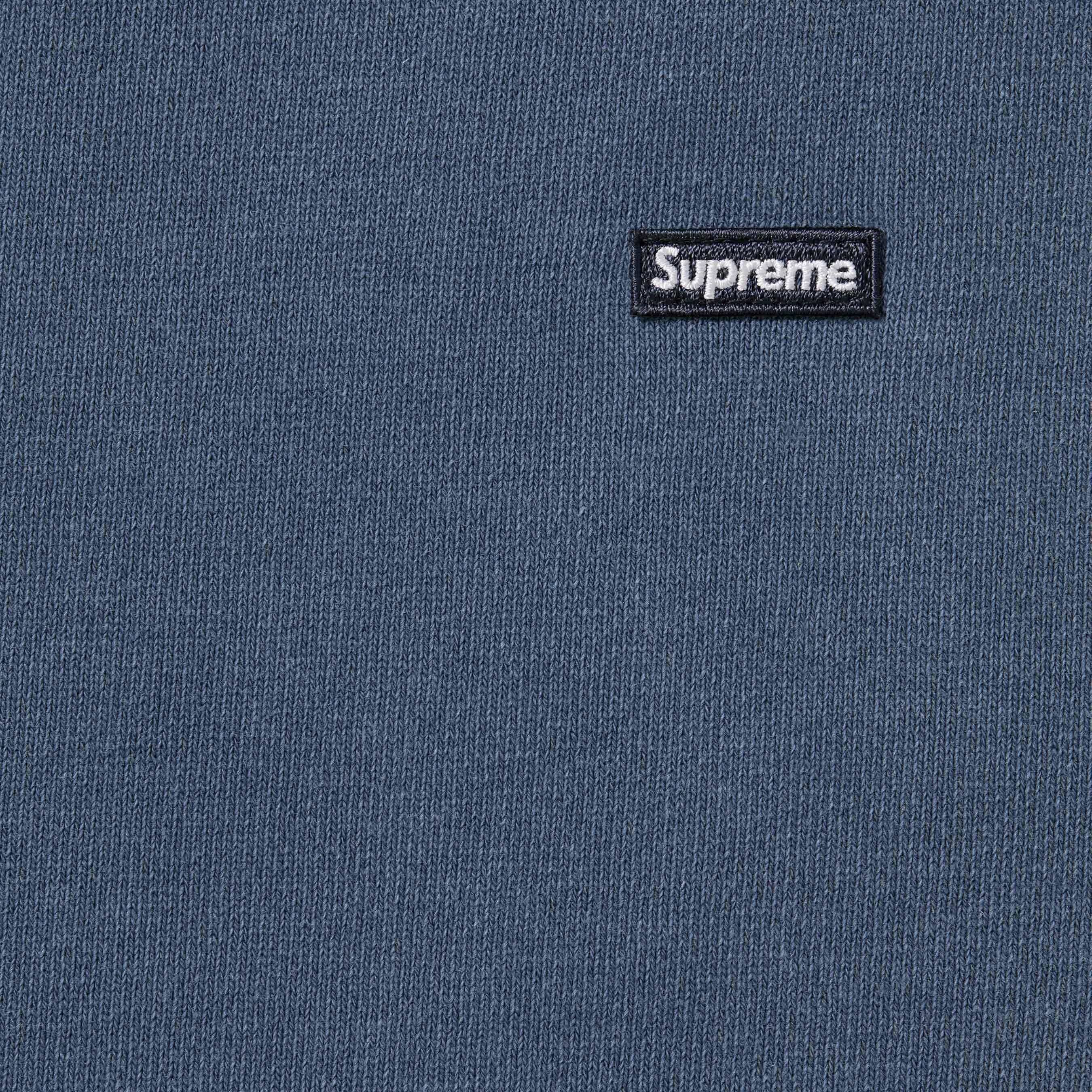 Supreme Overdyed Small Box Sweatshort (SS24) - Dark Slate - $118