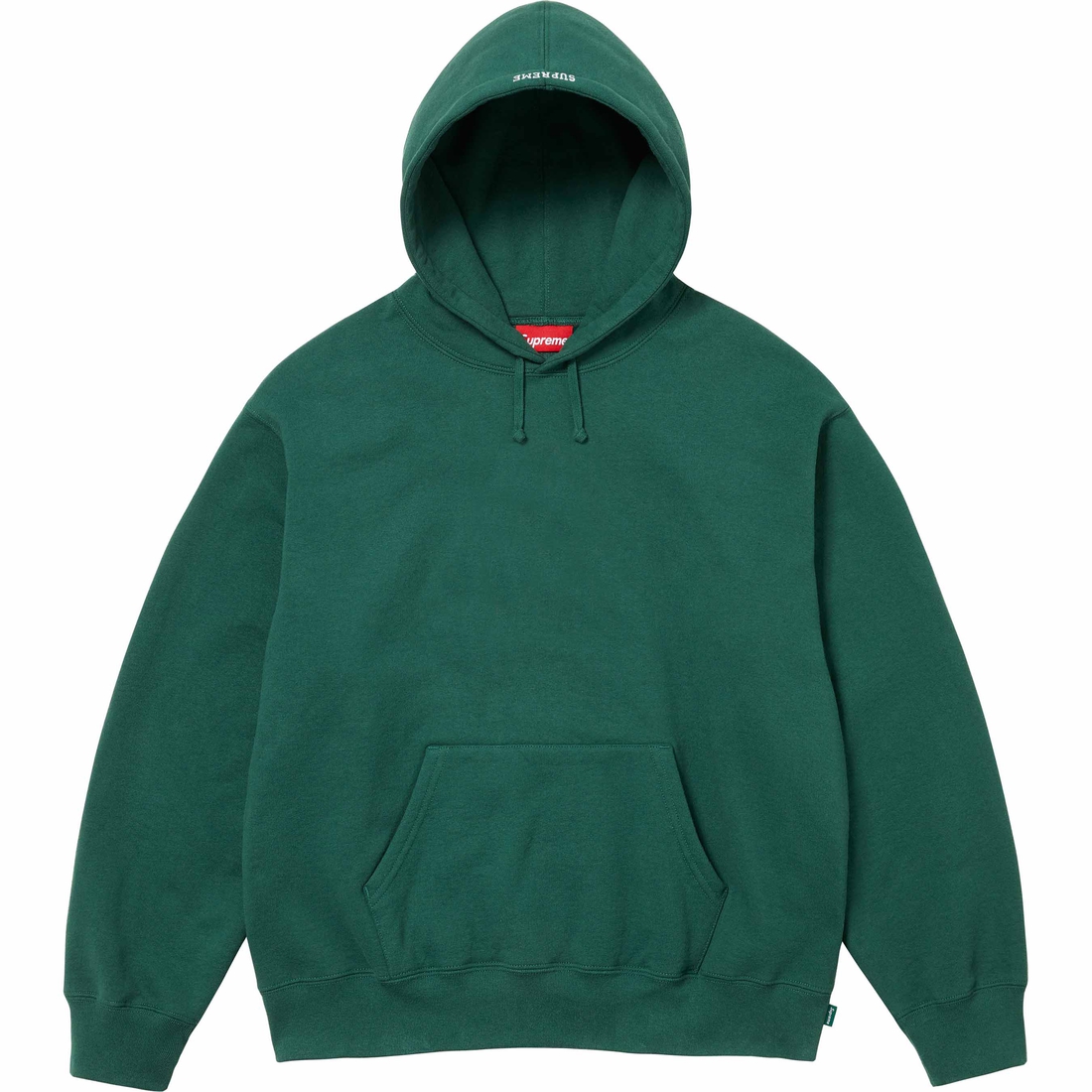 Supreme Paint Hooded Sweatshirt (SS24) - Dark Green - $168