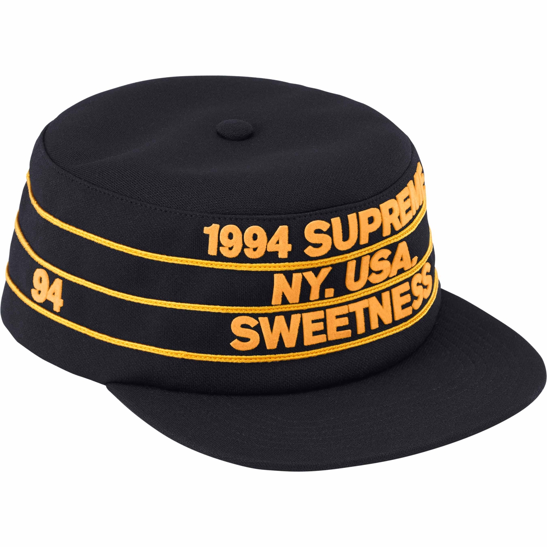 Supreme Pro Bowl Pillbox Hat (SS24) - Black - $54