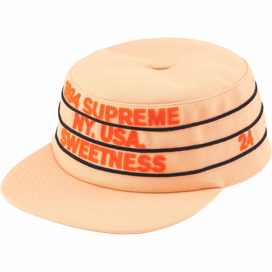 Supreme Pro Bowl Pillbox Hat (SS24) - Light Gold - $54