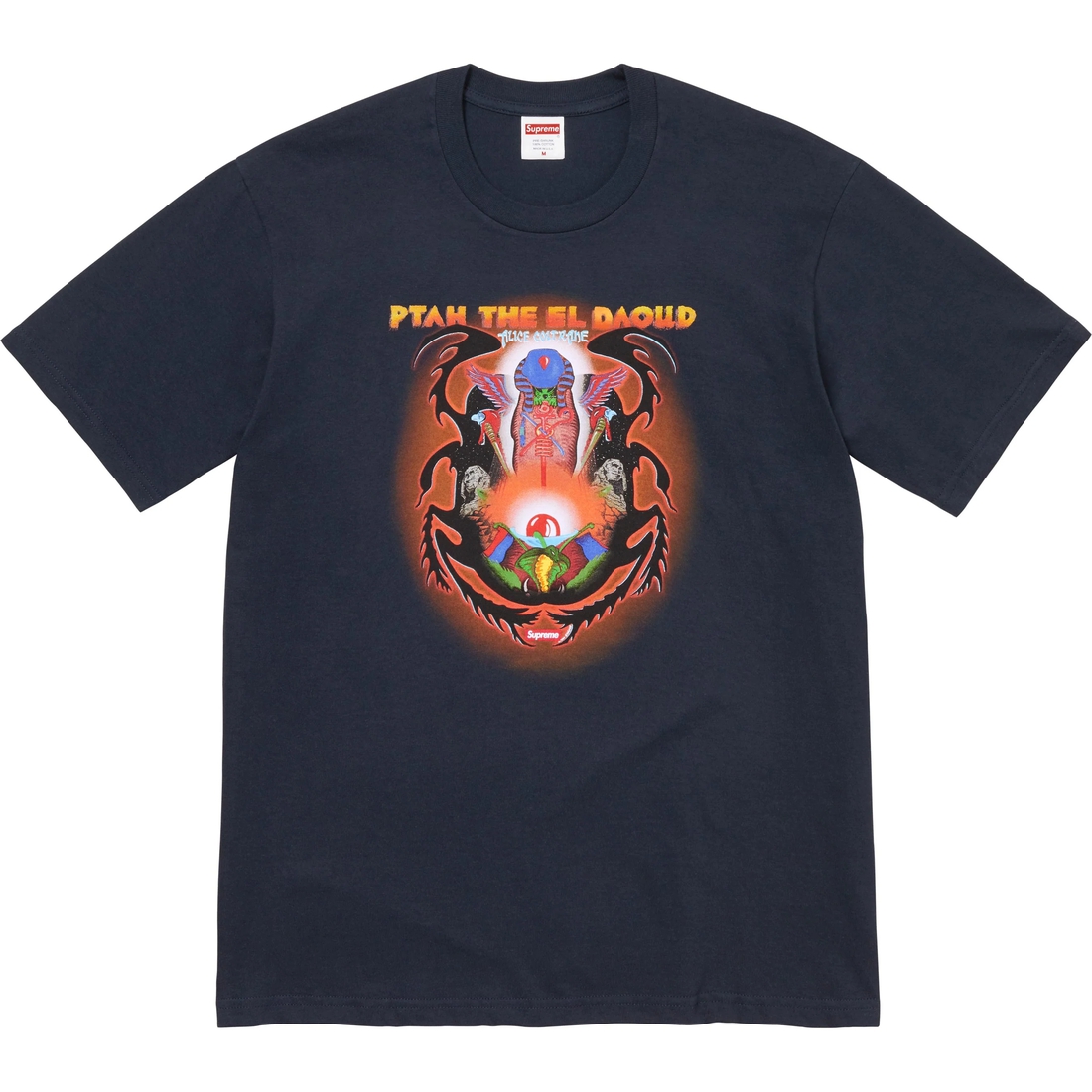 Supreme Ptah Tee (SS24) - Navy - $48
