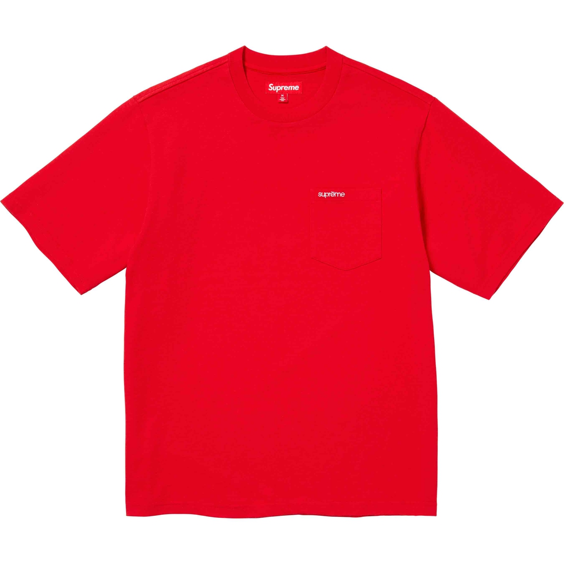 Supreme S S Pocket Tee (SS24) - Red - $60