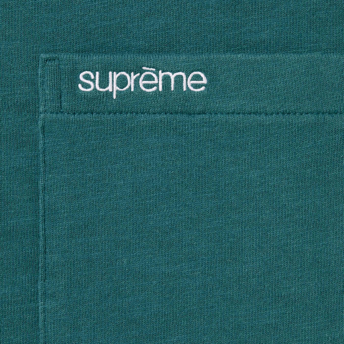 Supreme S S Pocket Tee (SS24) - Teal - $60