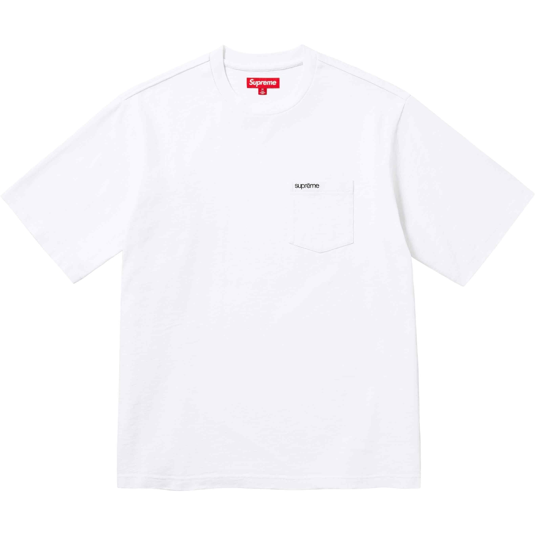 Supreme S S Pocket Tee (SS24) - White - $60