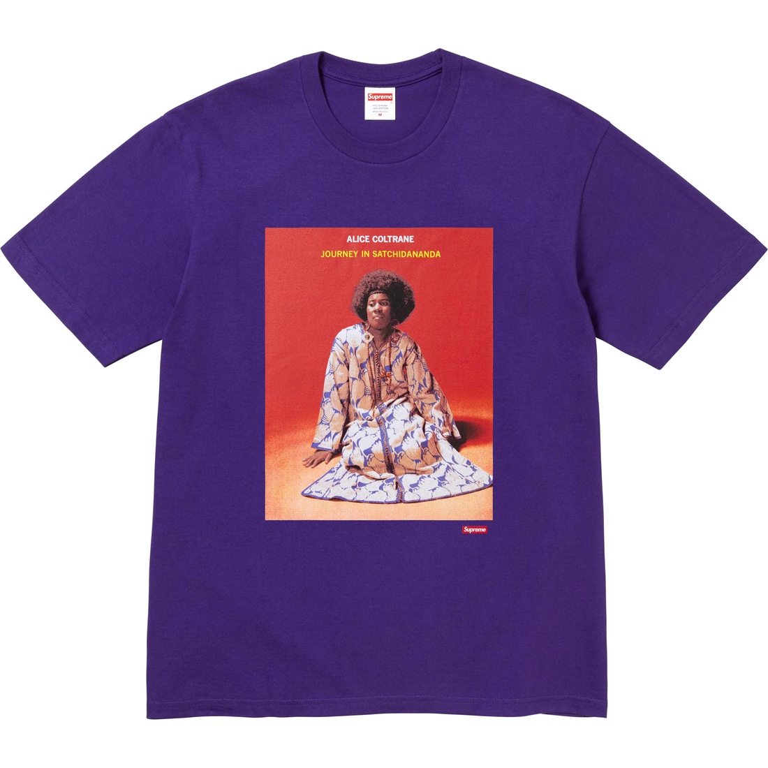 Supreme Satchidananda Tee (SS24) - Purple - $48