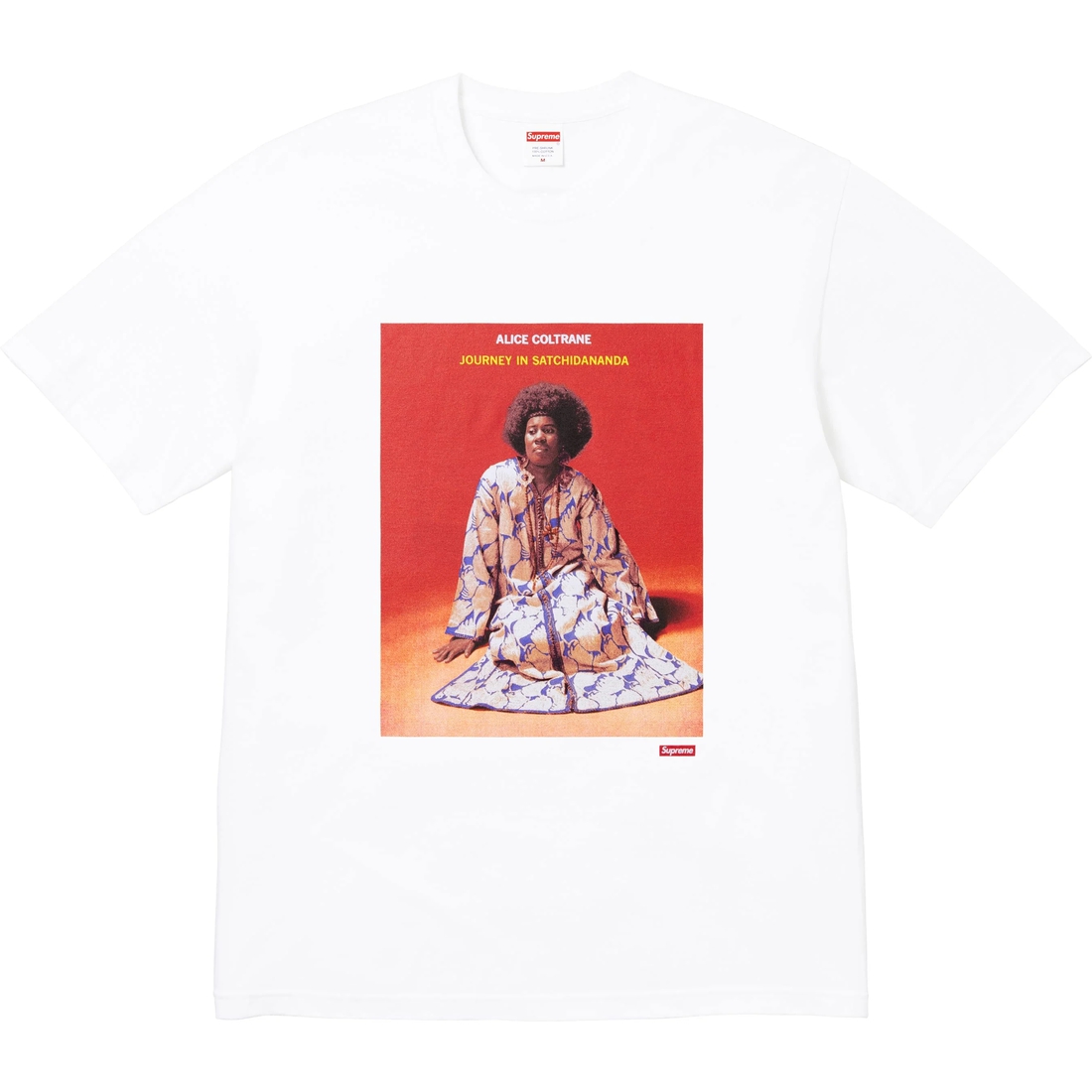 Supreme Satchidananda Tee (SS24) - White - $48