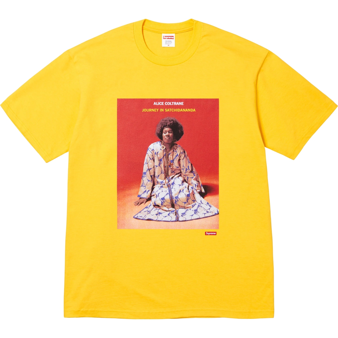 Supreme Satchidananda Tee (SS24) - Yellow - $48
