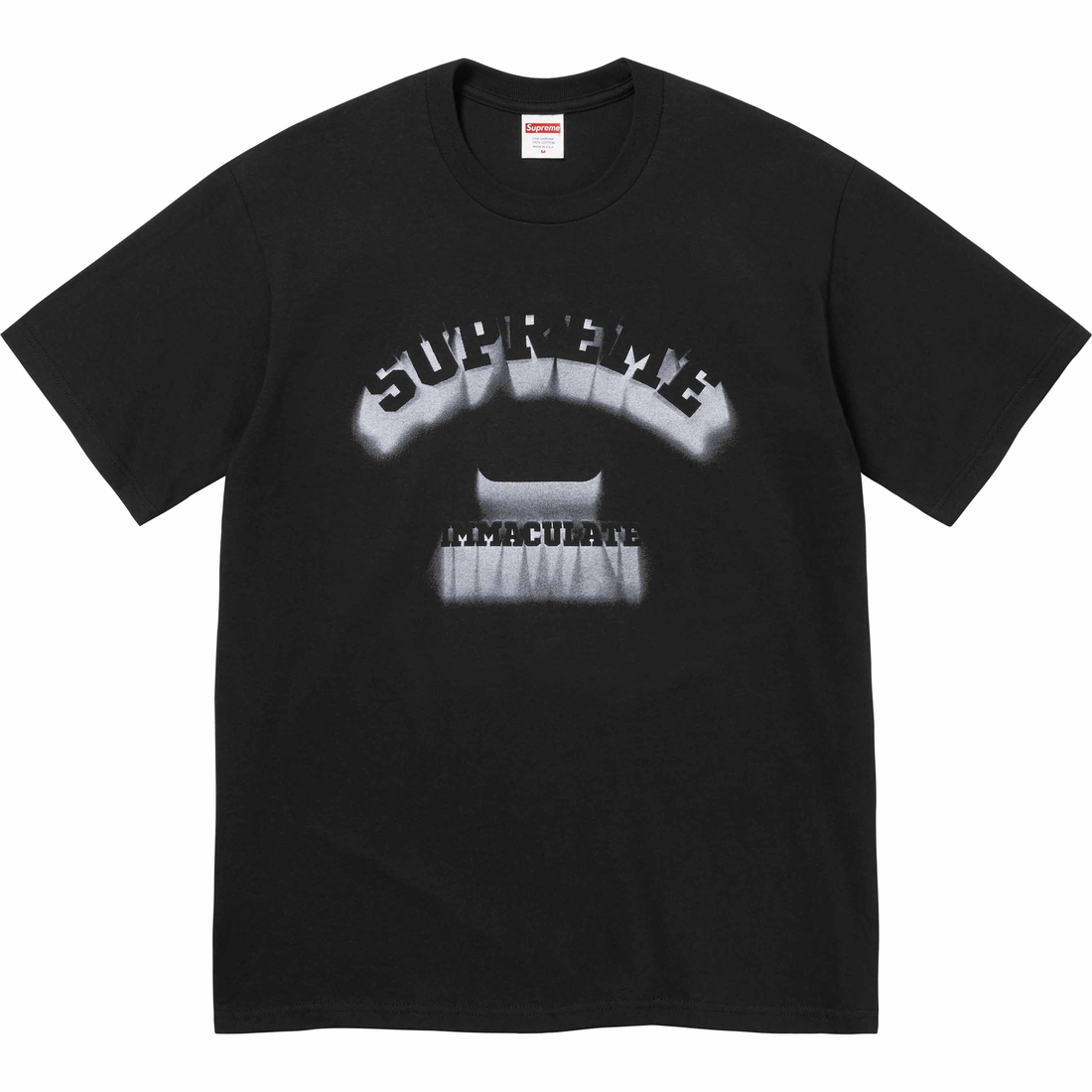 Supreme Shadow Tee (SS24) - Black - $40