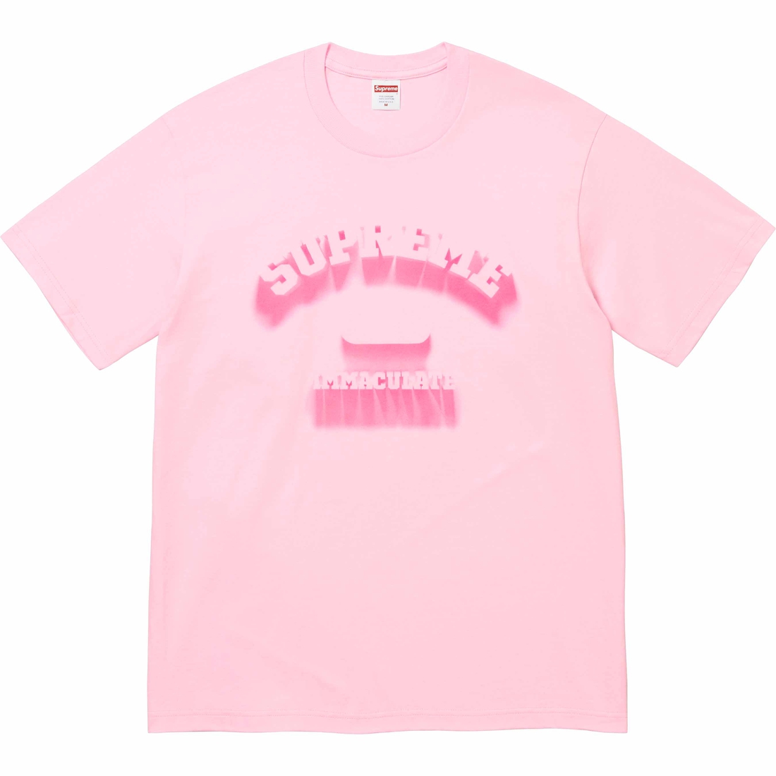 Supreme Shadow Tee (SS24) - Light Pink - $40