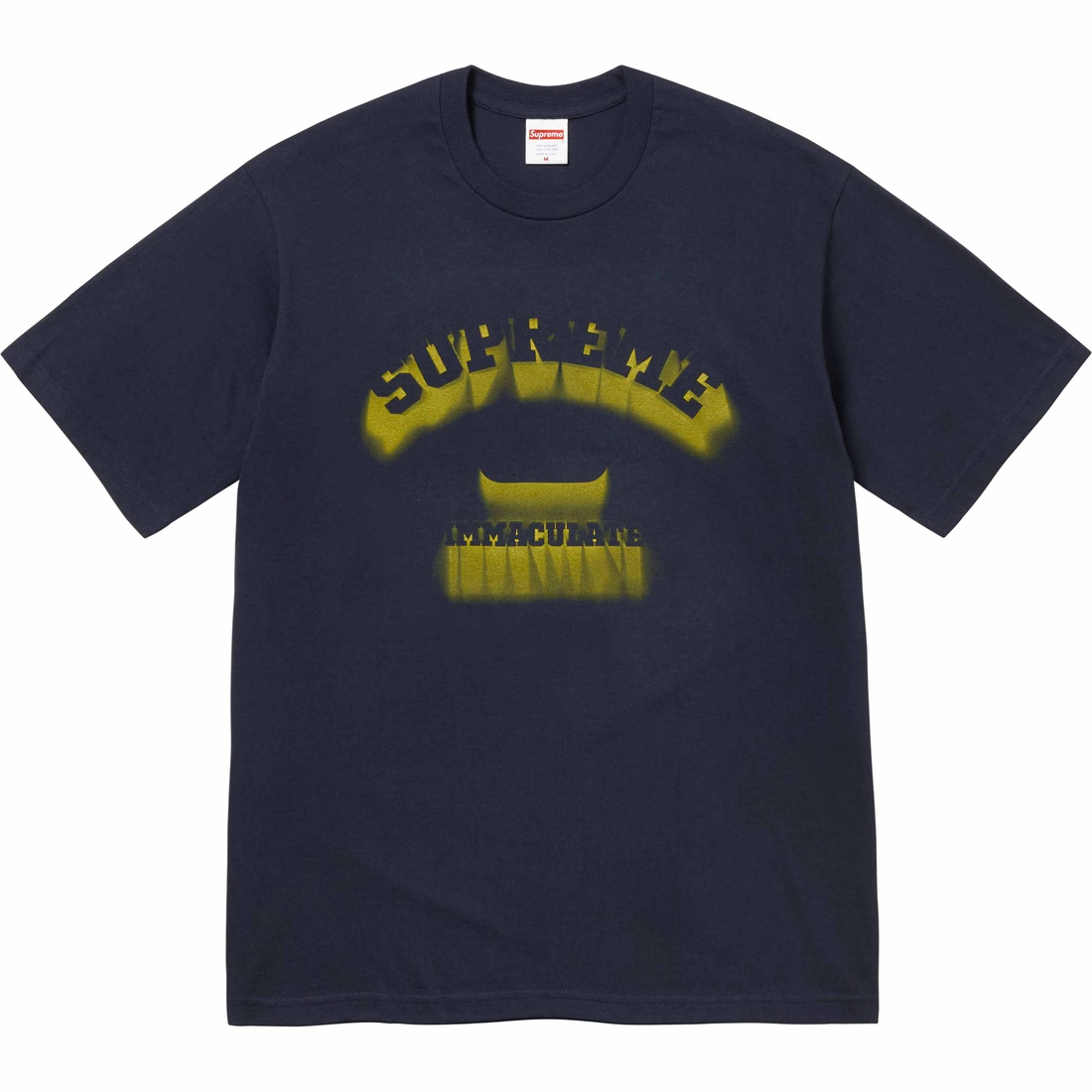Supreme Shadow Tee (SS24) - Navy - $40