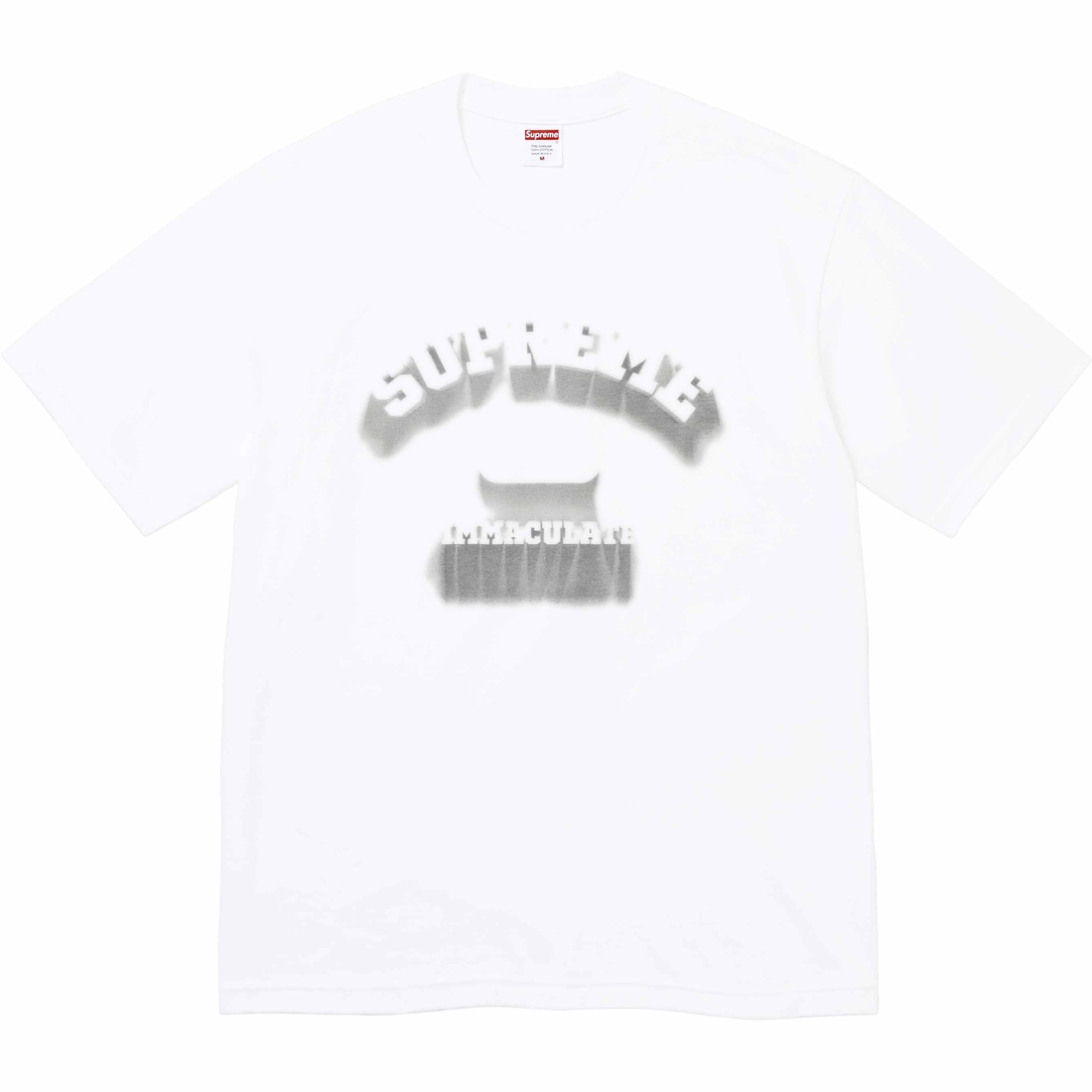 Supreme Shadow Tee (SS24) - White - $40