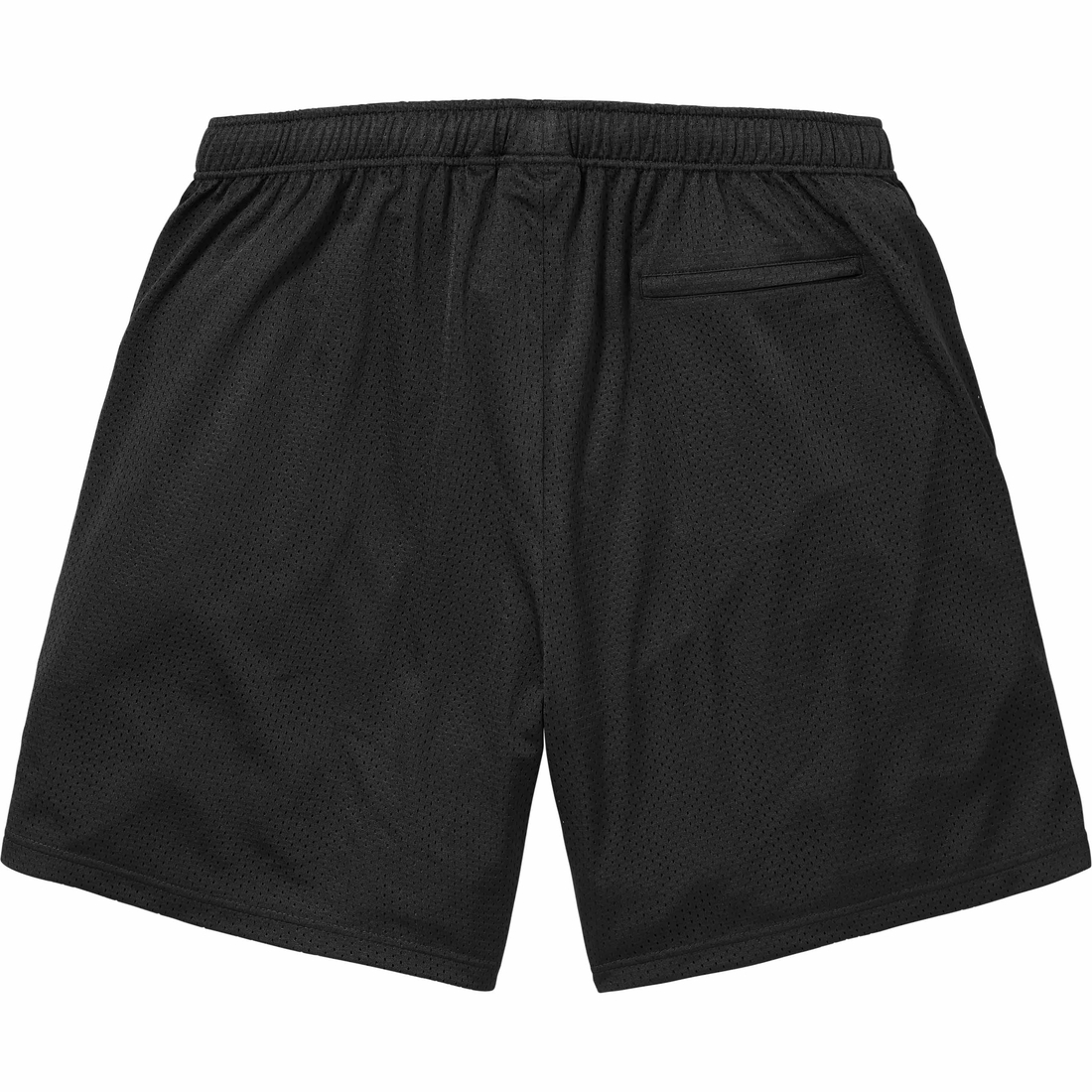 Supreme Small Box Baggy Mesh Short (SS24) - Black - $88