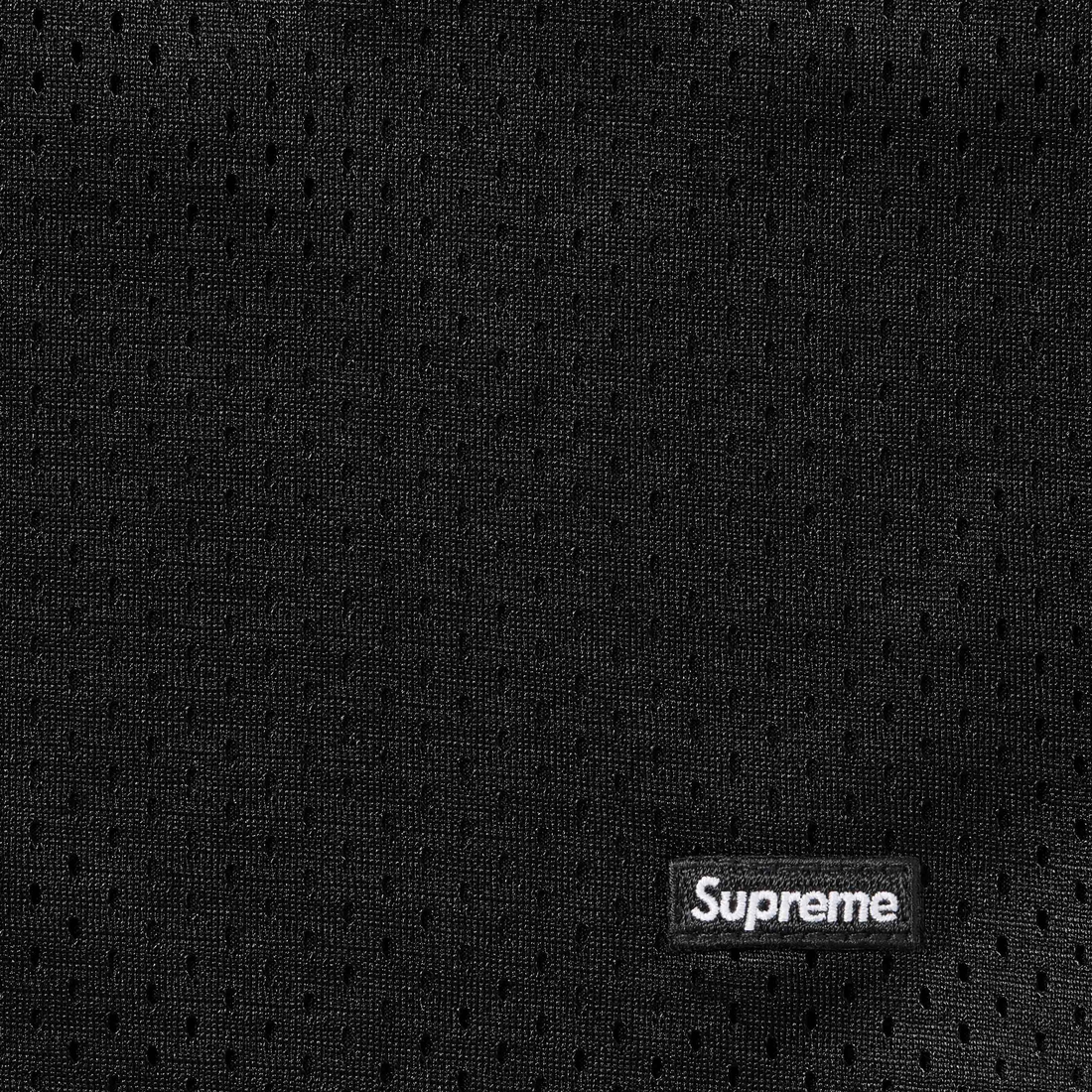 Supreme Small Box Baggy Mesh Short (SS24) - Black - $88