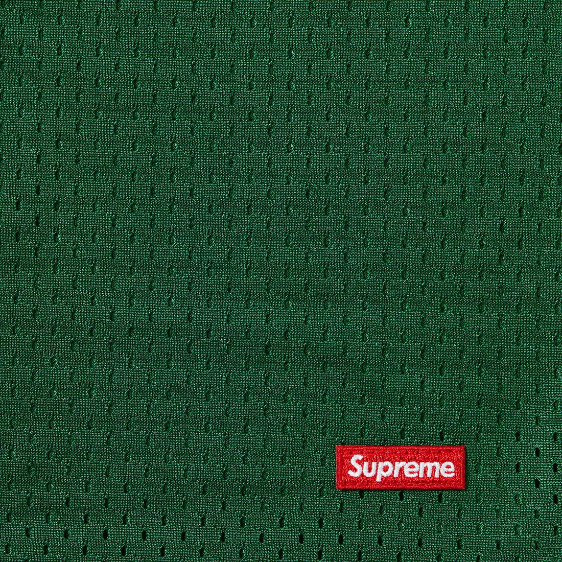Supreme Small Box Baggy Mesh Short (SS24) - Green - $88