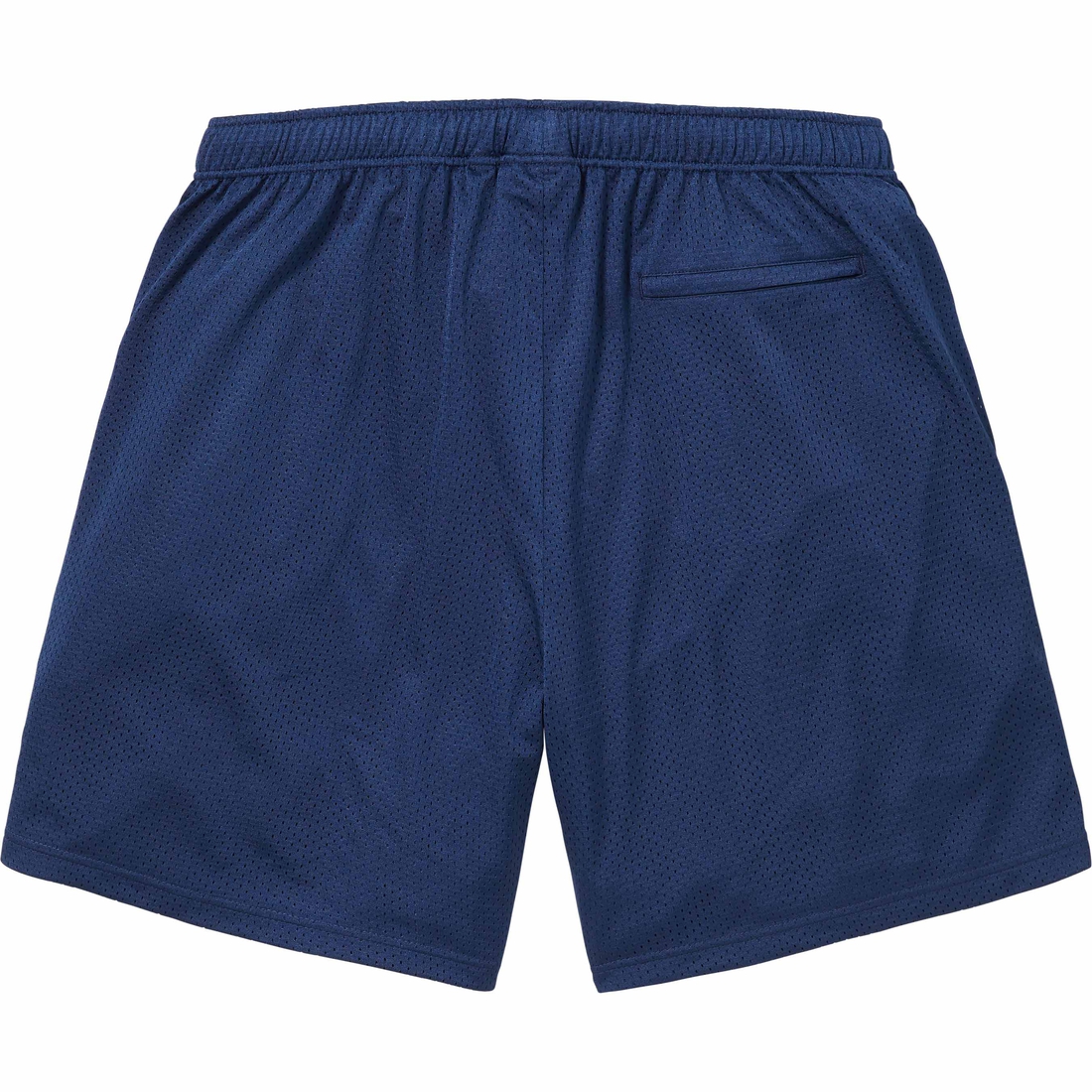 Supreme Small Box Baggy Mesh Short (SS24) - Navy - $88