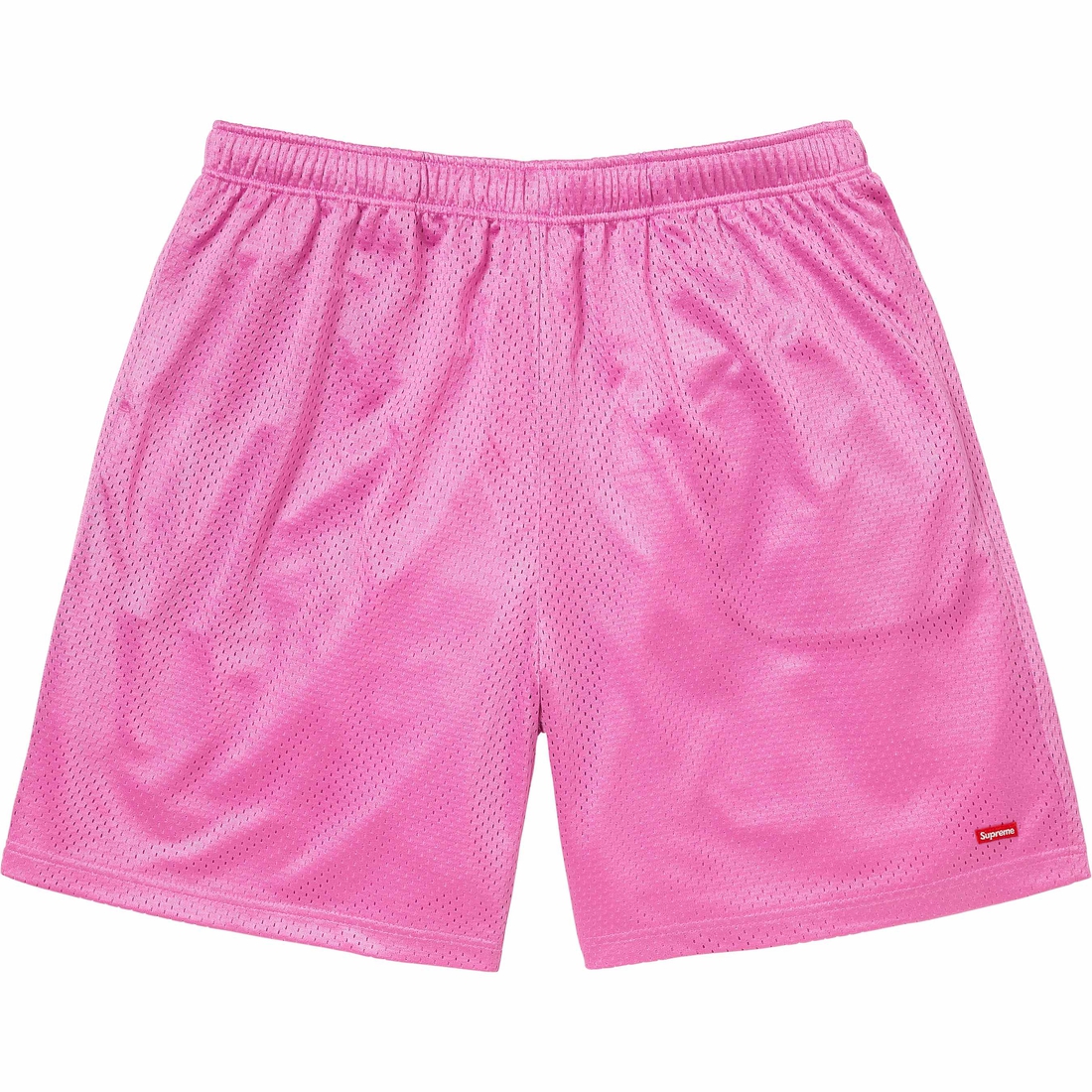 Supreme Small Box Baggy Mesh Short (SS24) - Pink - $88
