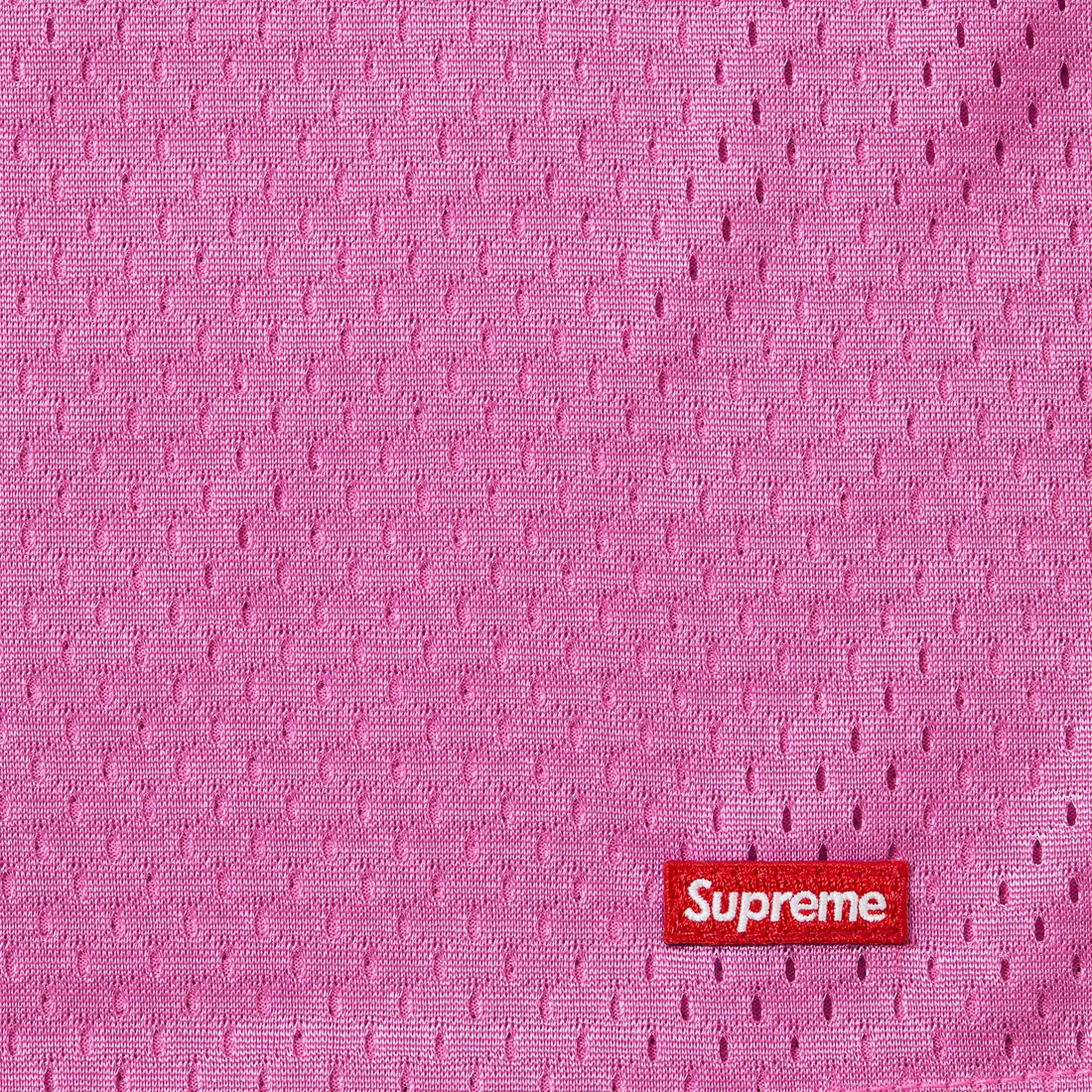 Supreme Small Box Baggy Mesh Short (SS24) - Pink - $88
