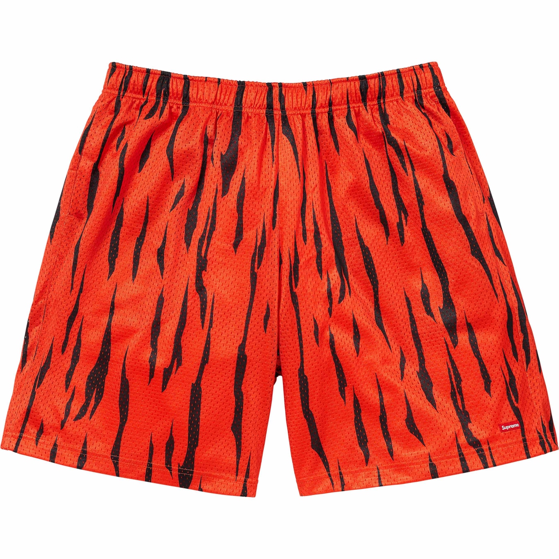 Supreme Small Box Baggy Mesh Short (SS24) - Tiger - $88