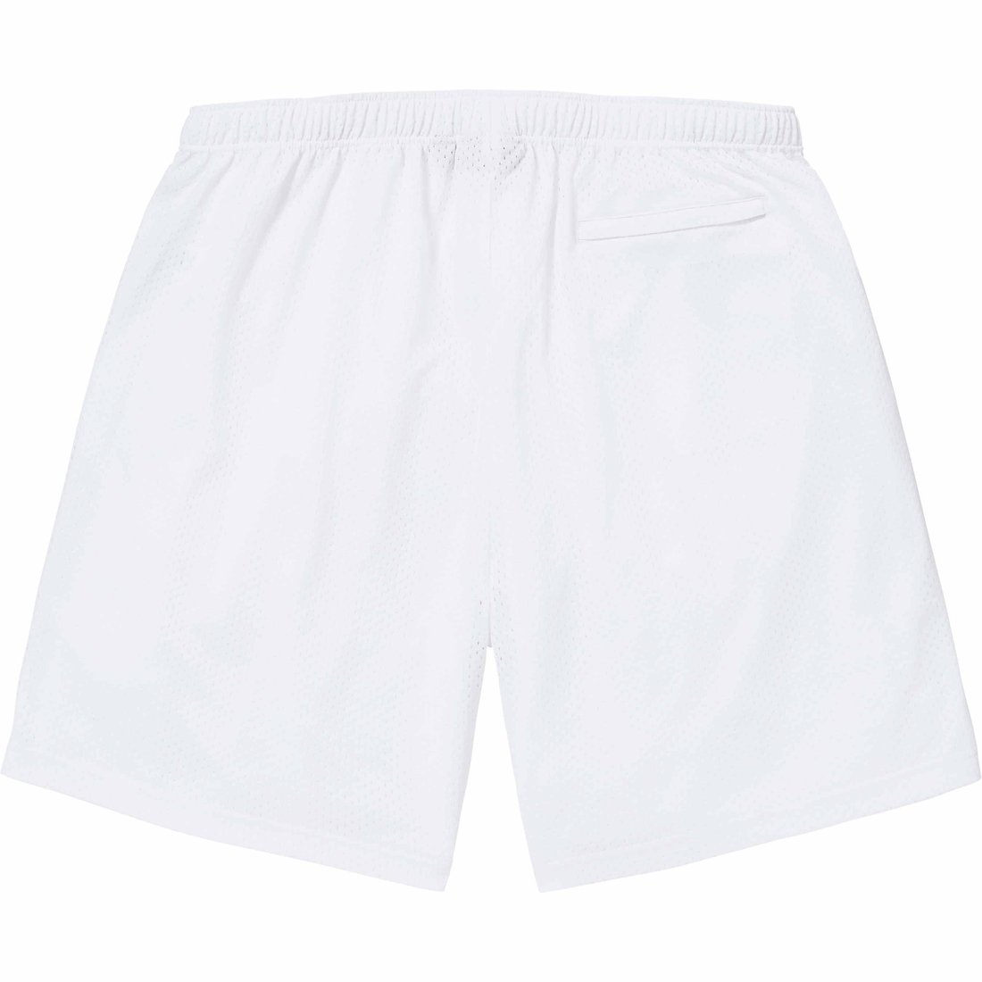Supreme Small Box Baggy Mesh Short (SS24) - White - $88