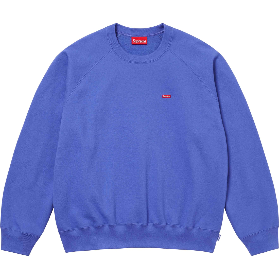Supreme Small Box Raglan Crewneck (SS24) - Violet - $138