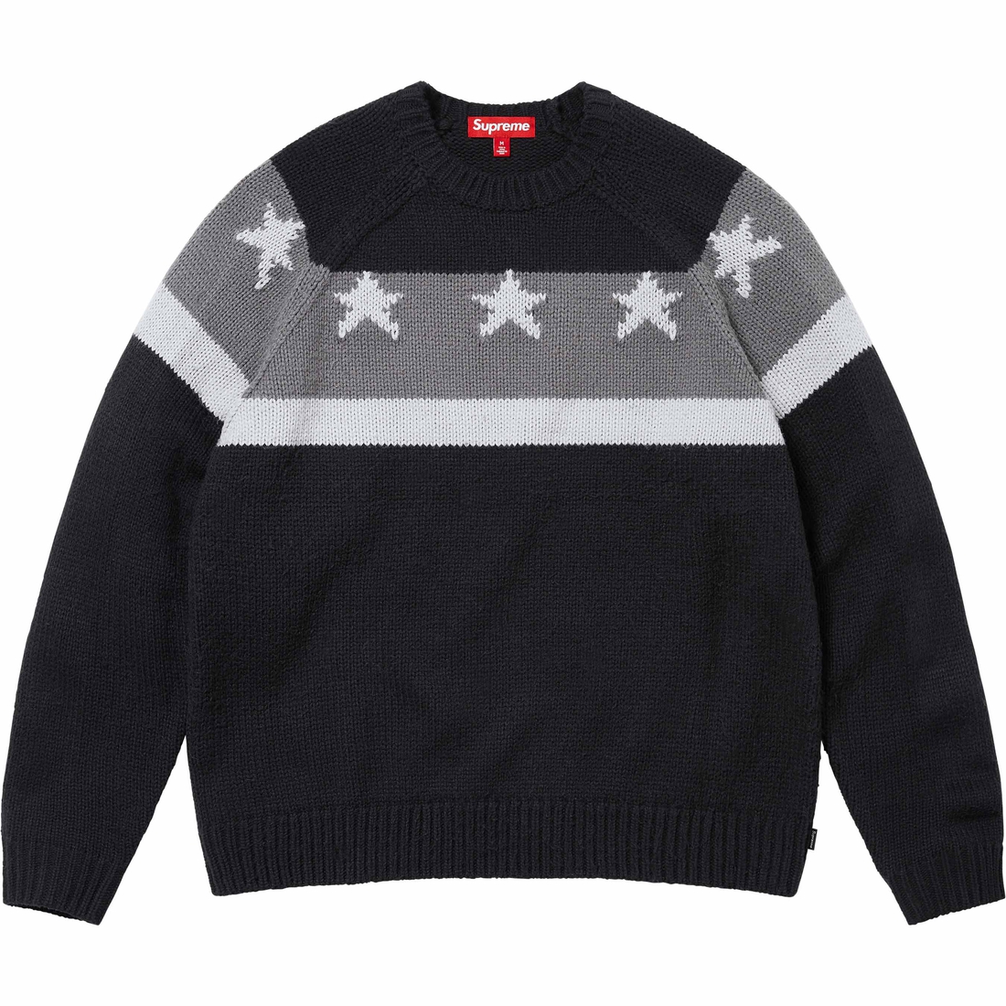 Supreme Stars Sweater (SS24) - Black - $158