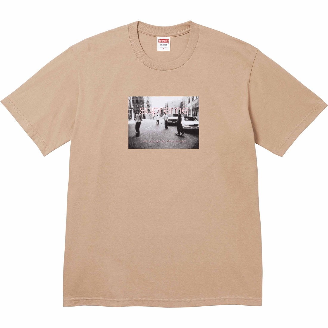 Supreme Supreme Crew 96 Tee (SS24) - Khaki - $40