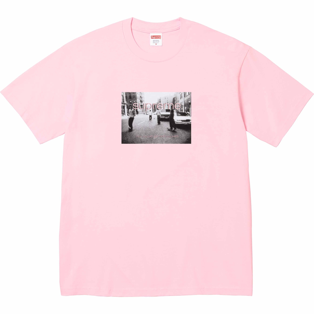 Supreme Supreme Crew 96 Tee (SS24) - Light Pink - $40