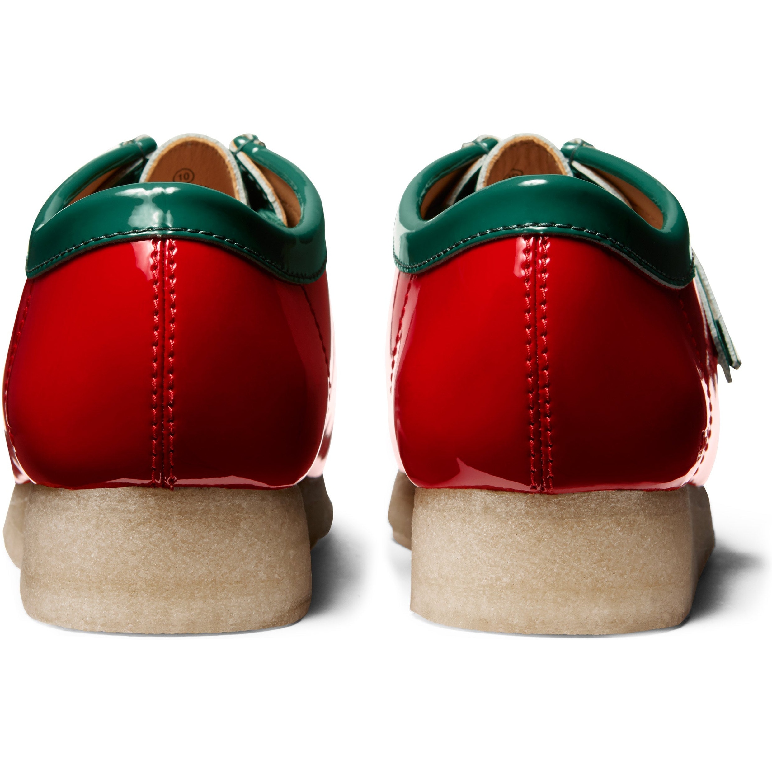 Supreme Supreme Clarks Originals Patent Leather Wallabee (SS24) - Multicolor - $178