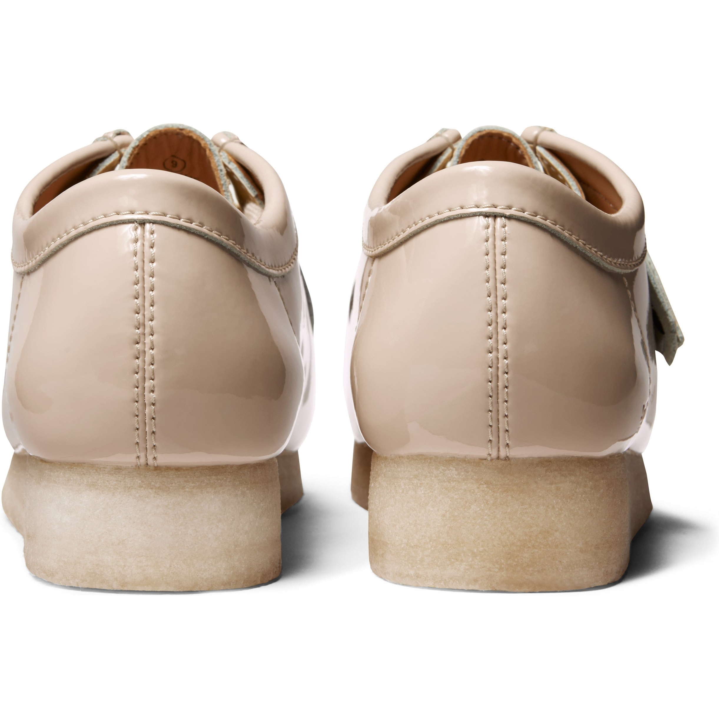 Supreme Supreme Clarks Originals Patent Leather Wallabee (SS24) - Natural - $178