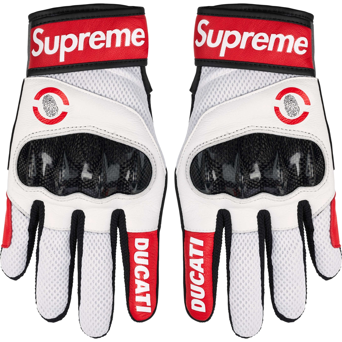 Supreme Supreme Ducati Spidi C1 Leather Gloves (SS24) - Red - $128
