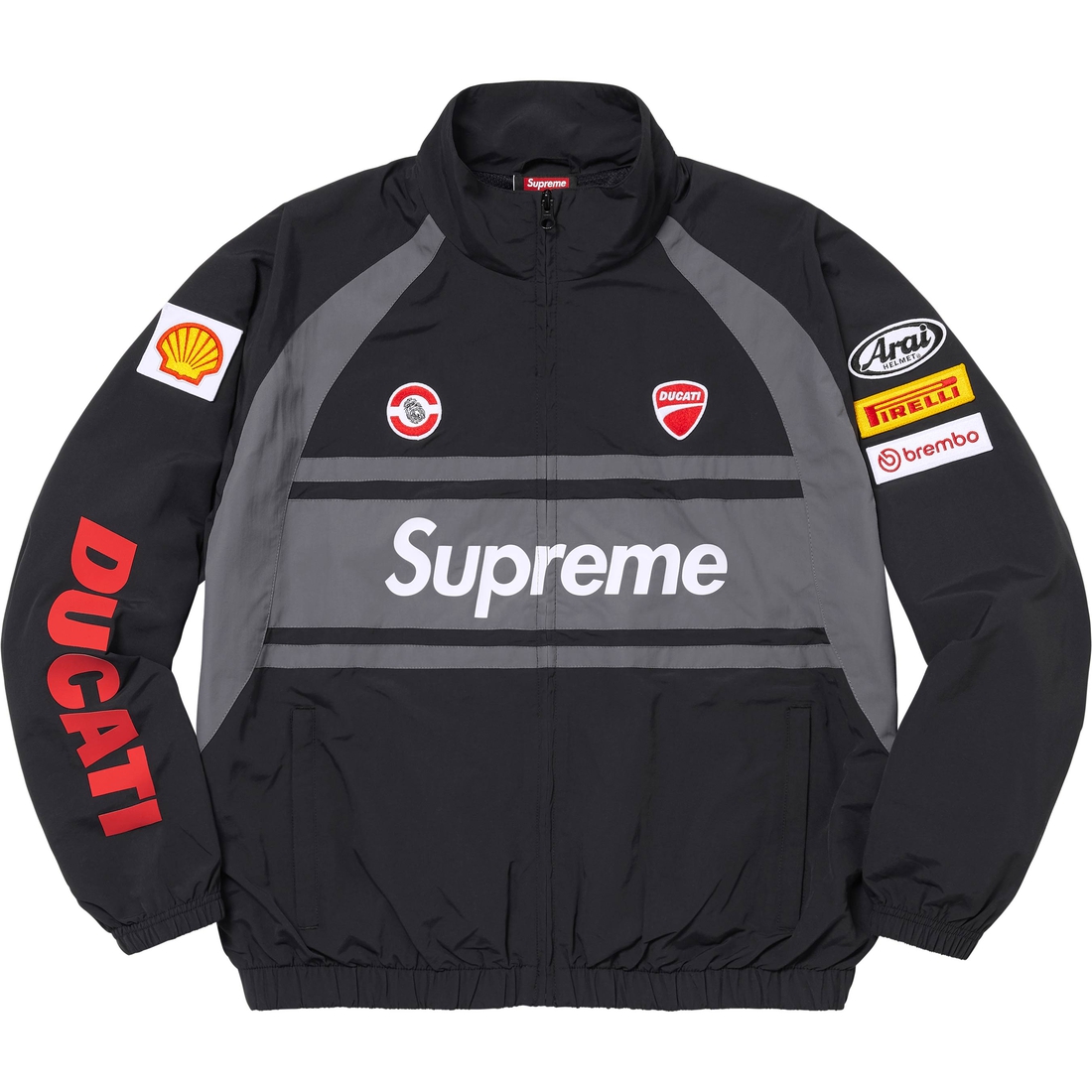 Supreme Supreme Ducati Track Jacket (SS24) - Black - $248