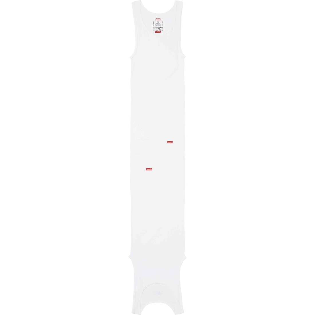 Supreme Supreme MM6 Maison Margiela Hanes Tagless Tank Top (1 Pack) (SS24) - White - $32