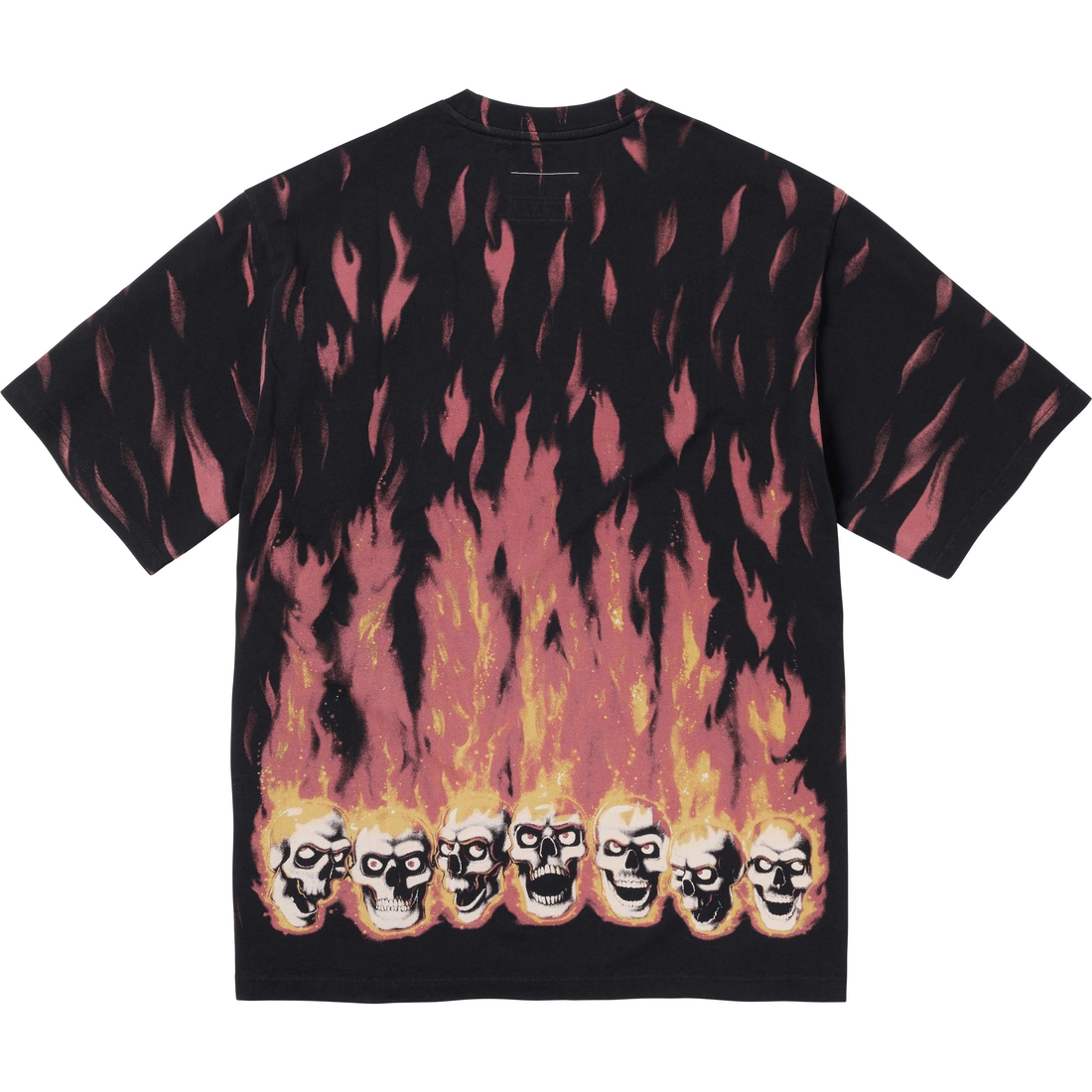 Supreme Supreme MM6 Maison Margiela Liquid Blue Oversized Tee (SS24) - Black - $110