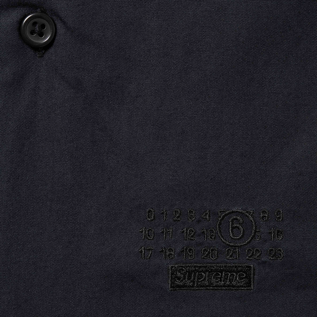 Supreme Supreme MM6 Maison Margiela Padded Shirt (SS24) - Black - $168